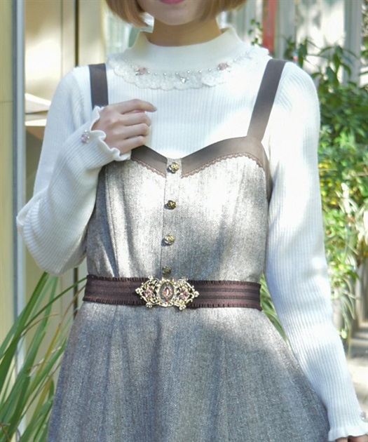 オーナメントローズゴムベルト【予約】 | axes femme | axes femme