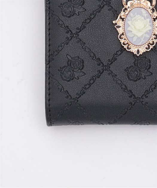 ローズキルト型押しミニ財布 | 雑貨 | axes femme online shop