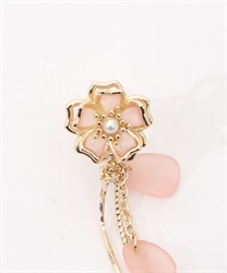 桜モチーフステンドイヤリング | outlet | axes femme online shop