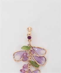 フラワーピアス Silver925芯 花モチーフ 花 フラワー ピアス