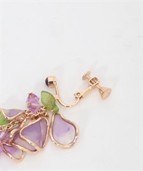 2024最新のスタイル 藤の花モチーフイヤリング | axes femme | axes femme online shop アクセサリー