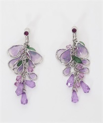 藤の花モチーフイヤリング | axes femme | axes femme online shop