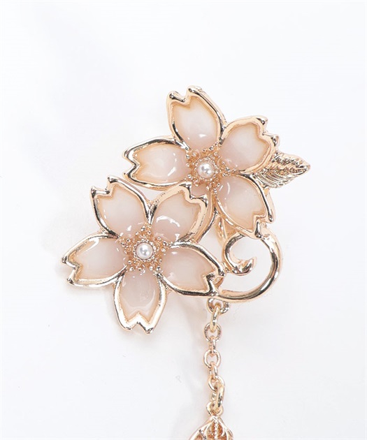 サクラ装飾イヤリング | axes femme | axes femme online shop サクラ装飾イヤリング | axes femme | axes femme online shop