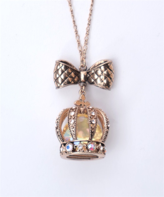 Royal Order ロイヤルオーダー ネックレス 良好 ブロンズカラー