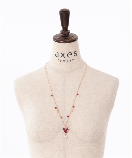 ステンド風ハートネックレス【期間限定価格】 | outlet | axes
