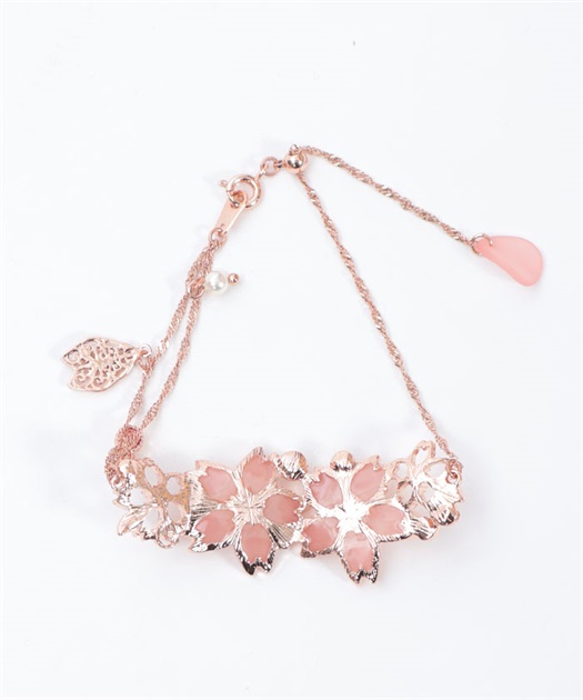 サクラ装飾ブレスレット | axes femme | axes femme online shop
