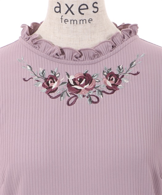 薔薇モチーフ型押しＡ４トート | レディース服・レディースファッションならアクシーズファム公式通販