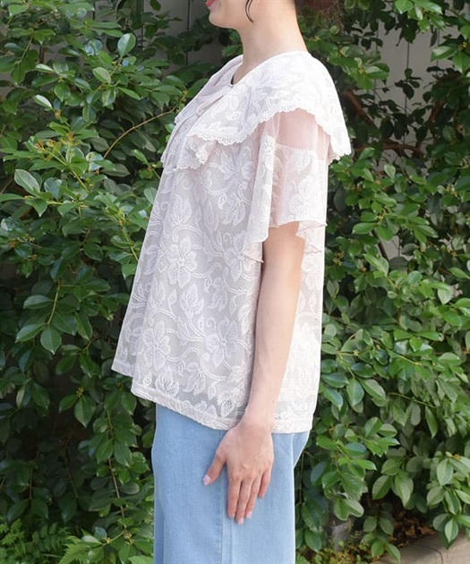 総レースケープトップス【期間限定価格】 | outlet | axes femme 総レースケープトップス【期間限定価格】 | outlet | axes femme