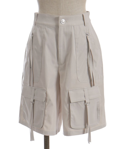 ミリタリーハーフカーゴパンツ【期間限定価格】 | レディース服 ミリタリーハーフカーゴパンツ【期間限定価格】 | レディース服