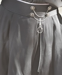 チェーンファスナー付ミニスカート | outlet | axes femme チェーンファスナー付ミニスカート | outlet | axes femme
