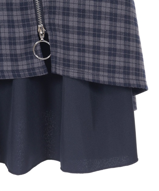 チェーンファスナー付ミニスカート | outlet | axes femme チェーンファスナー付ミニスカート | outlet | axes femme