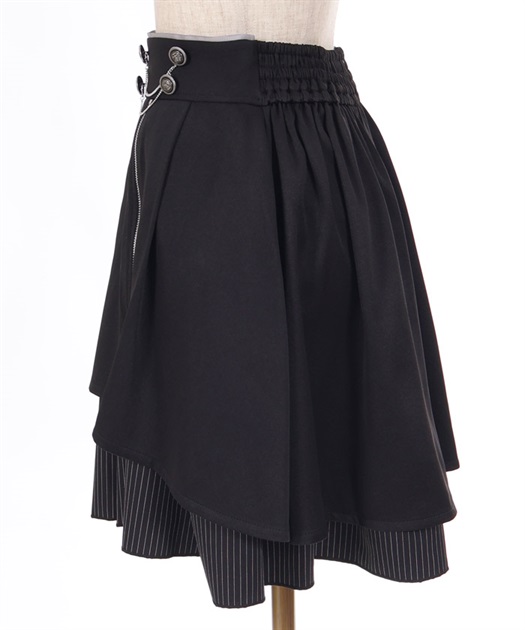 チェーンファスナー付ミニスカート | outlet | axes femme チェーンファスナー付ミニスカート | outlet | axes femme