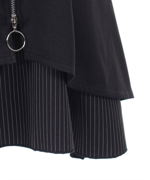 チェーンファスナー付ミニスカート | outlet | axes femme チェーンファスナー付ミニスカート | outlet | axes femme