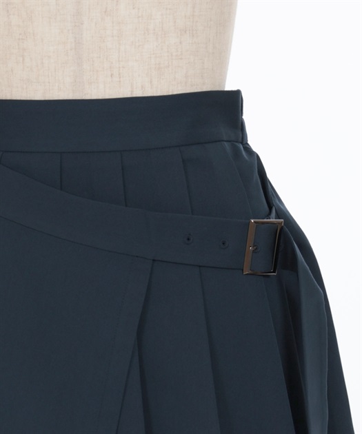 ラップデザインプリーツスカート | outlet | axes femme online shop ラップデザインプリーツスカート | outlet | axes femme online shop