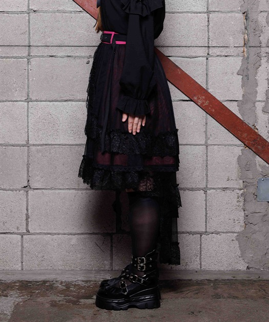 フィッシュテールフリルスカート | NIBBLE POISON | axes femme online