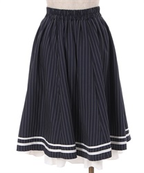 チェーン付ダブルボタンスカート | outlet | axes femme online shop