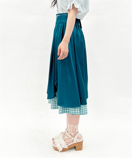 ハーフジップ×フリルスカート【期間限定価格】 | レディース服 ハーフジップ×フリルスカート【期間限定価格】 | レディース服