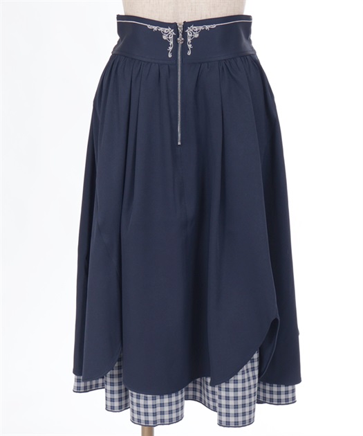 axes femme（アクシーズファム）の「ジップフリルスカート