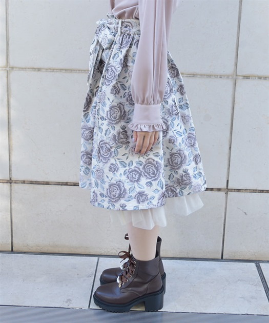 ジャカードリボン付スカート | レディース服・レディース ジャカードリボン付スカート | レディース服・レディース