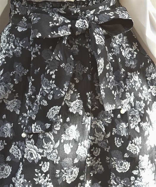 ジャカードリボン付スカート | axes femme | axes femme online shop ジャカードリボン付スカート | axes femme | axes femme online shop