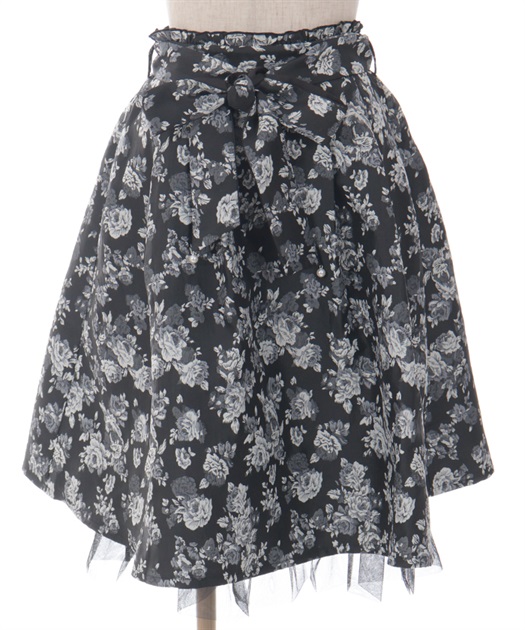 ジャカードリボン付スカート | レディース服・レディース ジャカードリボン付スカート | レディース服・レディース