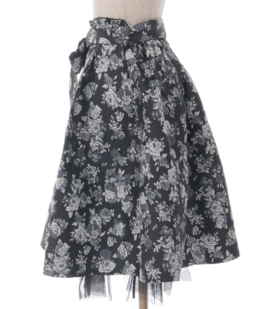 ジャカードリボン付スカート | axes femme | axes femme online shop