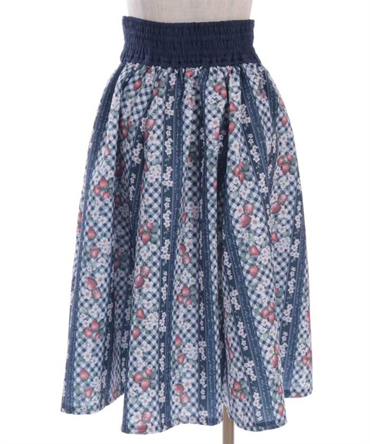 ストロベリーチェック柄スカート | axes femme | axes femme ストロベリーチェック柄スカート | axes femme | axes femme