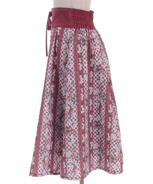 ストロベリーチェック柄スカート | axes femme | axes femme