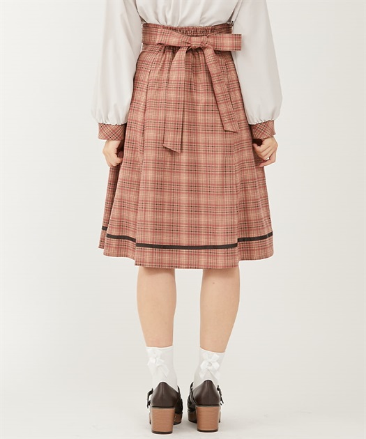 レースアップハイウエストスカート | outlet | axes femme