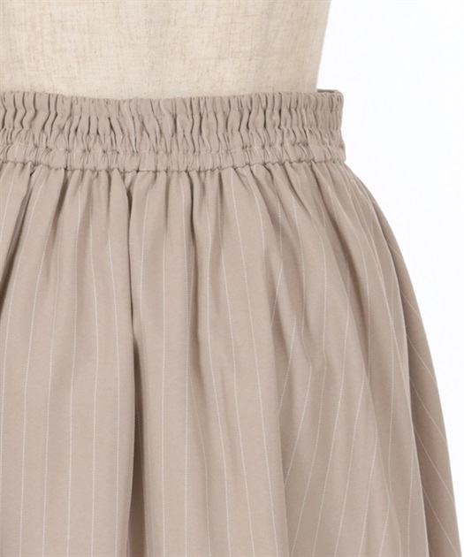 シフォン切替ストライプスカート【期間限定価格】 | outlet シフォン切替ストライプスカート【期間限定価格】 | outlet