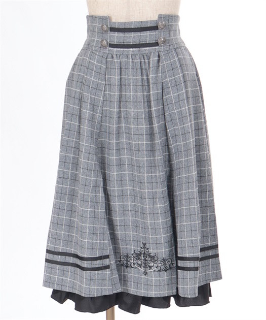 ハイウエストチェック柄スカート | axes femme | axes femme ハイウエストチェック柄スカート | axes femme | axes femme