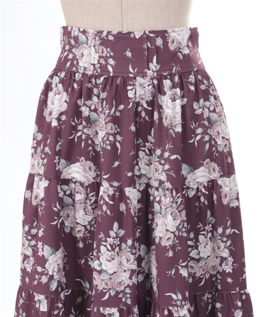ブーケ柄スカート【期間限定価格】 | outlet | axes femme ブーケ柄スカート【期間限定価格】 | outlet | axes femme