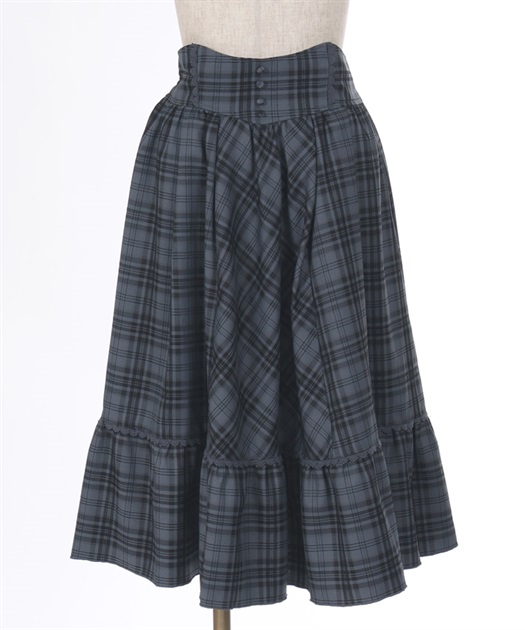 サスペンダー付チェック柄スカート | axes femme | axes femme サスペンダー付チェック柄スカート | axes femme | axes femme