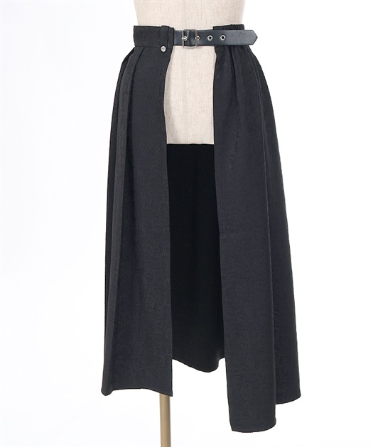 イレヘムプリーツ巻スカート | outlet | axes femme online shop イレヘムプリーツ巻スカート | outlet | axes femme online shop