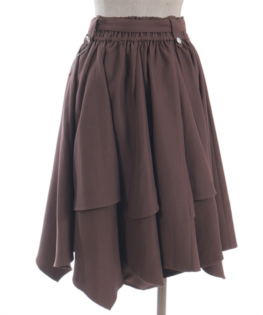ボリュームイレヘムミドルスカート | レディース服・レディース ボリュームイレヘムミドルスカート | レディース服・レディース