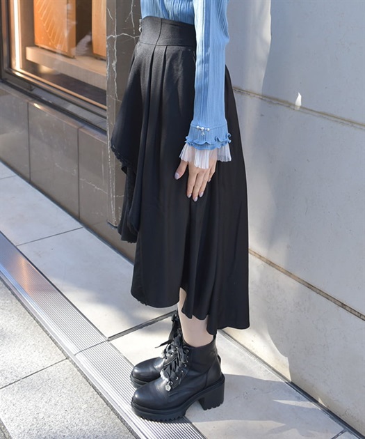 ジップ付イレヘムスカート【期間限定価格】 | axes femme | axes ジップ付イレヘムスカート【期間限定価格】 | axes femme | axes