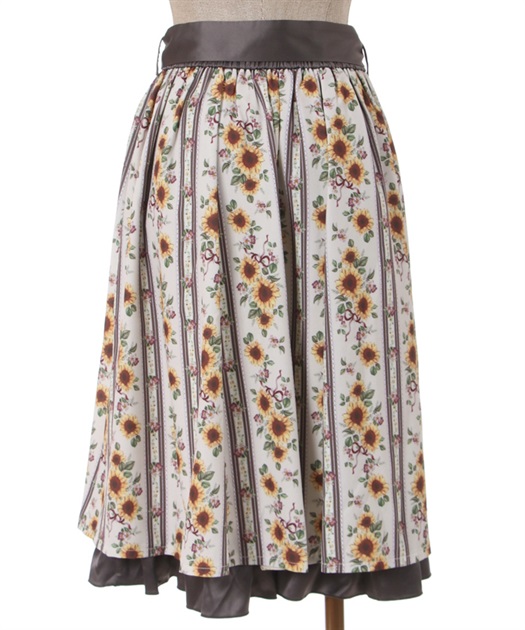 ヒマワリストライプスカート | outlet | axes femme online shop ヒマワリストライプスカート | outlet | axes femme online shop