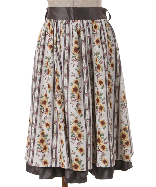 ヒマワリストライプスカート | outlet | axes femme online shop ヒマワリストライプスカート | outlet | axes femme online shop