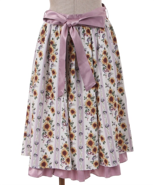 ヒマワリストライプスカート | outlet | axes femme online shop ヒマワリストライプスカート | outlet | axes femme online shop