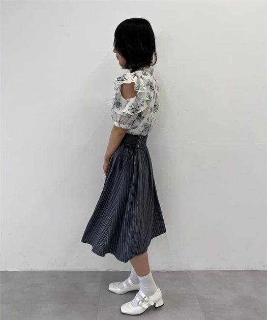 サイドレースアップスカート | outlet | axes femme online shop サイドレースアップスカート | outlet | axes femme online shop