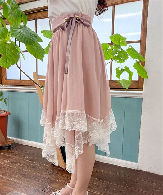 axes femme｜ボリュームイレヘムミドルスカート | Rakuten