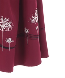 彼岸花刺繍サス付スカート | outlet | axes femme online shop 