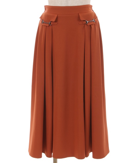 ビット付サイドタックスカート | outlet | axes femme online shop ビット付サイドタックスカート | outlet | axes femme online shop