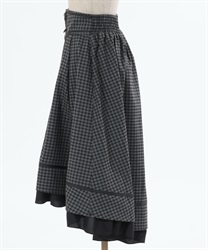 ダブル釦フィッシュテールスカート | outlet | axes femme ダブル釦フィッシュテールスカート | outlet | axes femme