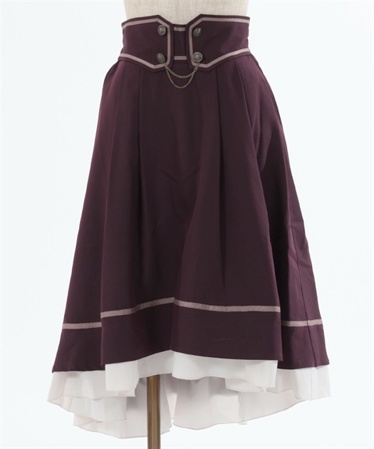 ダブル釦フィッシュテールスカート | 衣料 | axes femme online shop