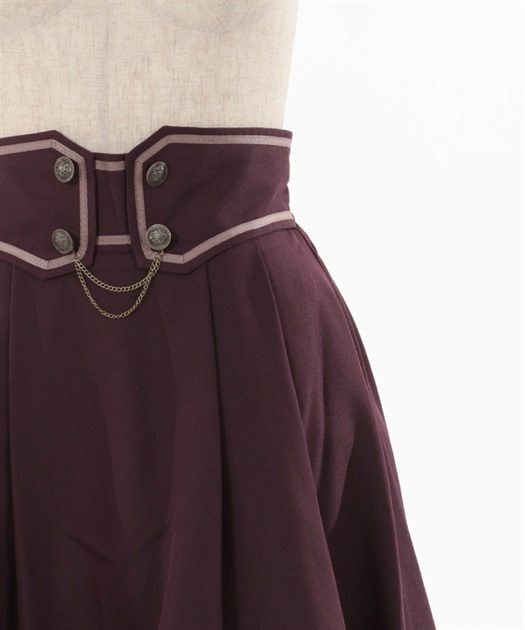 ダブル釦フィッシュテールスカート | 衣料 | axes femme online shop ダブル釦フィッシュテールスカート | 衣料 | axes femme online shop