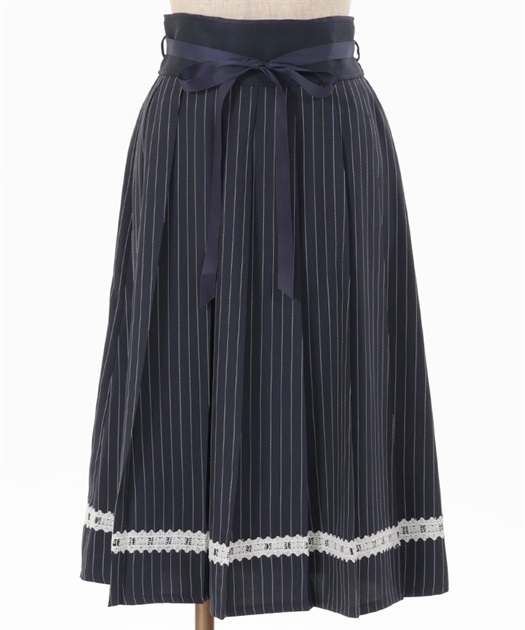 ストライププリーツミディスカート | outlet | axes femme ストライププリーツミディスカート | outlet | axes femme