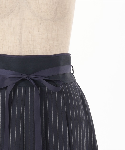 ストライププリーツミディスカート | outlet | axes femme ストライププリーツミディスカート | outlet | axes femme