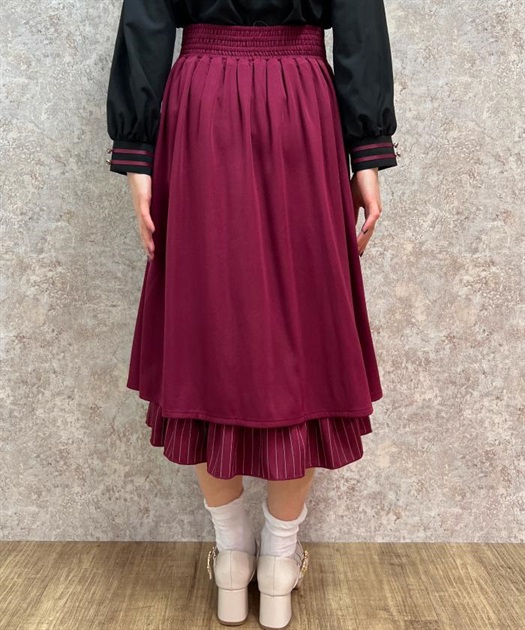 刺繍入りベルト装飾スカート【期間限定価格】 | outlet | axes 刺繍入りベルト装飾スカート【期間限定価格】 | outlet | axes