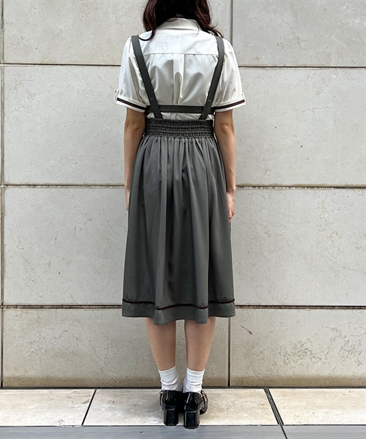 ベルトデザインサス付きスカート | レディース服・レディース ベルトデザインサス付きスカート | レディース服・レディース